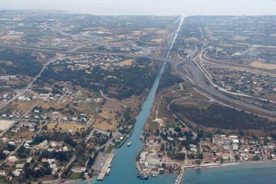 Explore the Corinth Canal