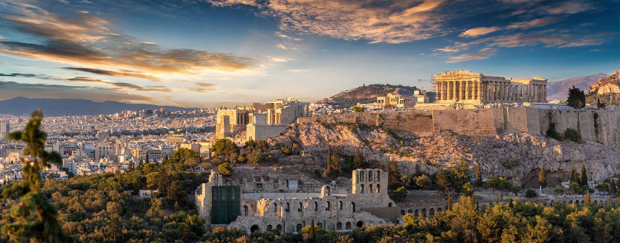 The Acropolis of Athens & the Herodus Atticus theatre